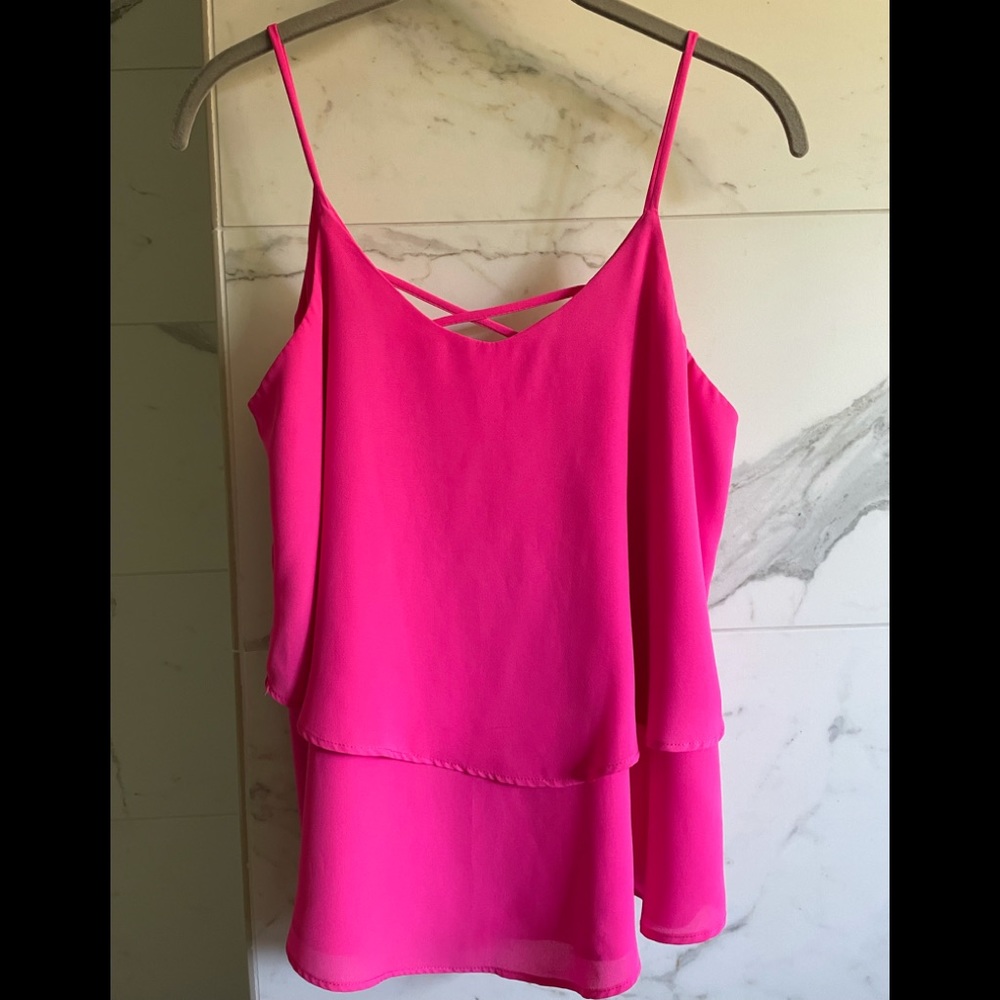 Anabella Spaghetti Strapped Top